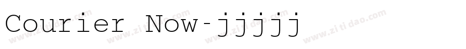 Courier Now字体转换